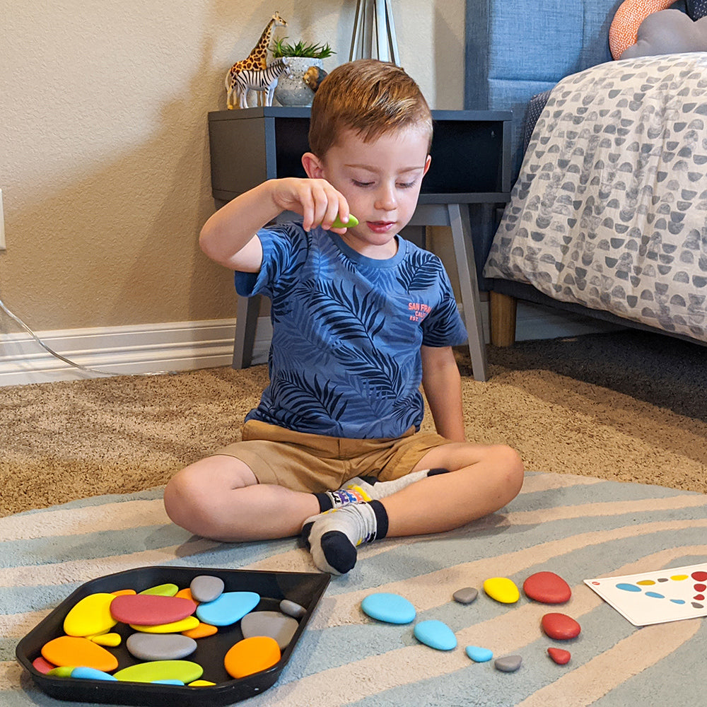 Review from TTPM, USA on the Edx Education Rainbow Pebbles