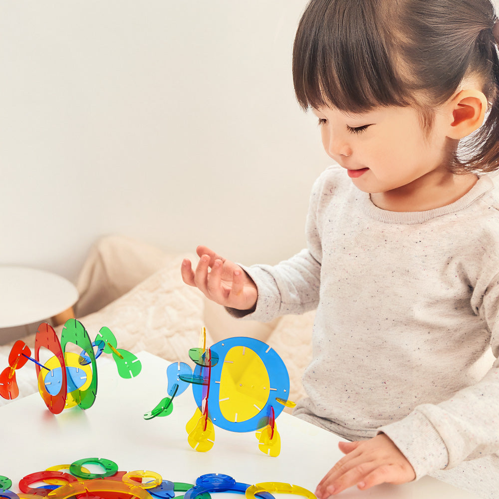 EDX education Interlocking Rainbow Pebbles®