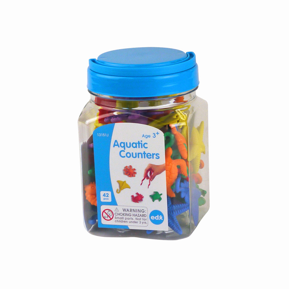 Edx Education – Aquatic Counters Jar – Product Lifestyle Image