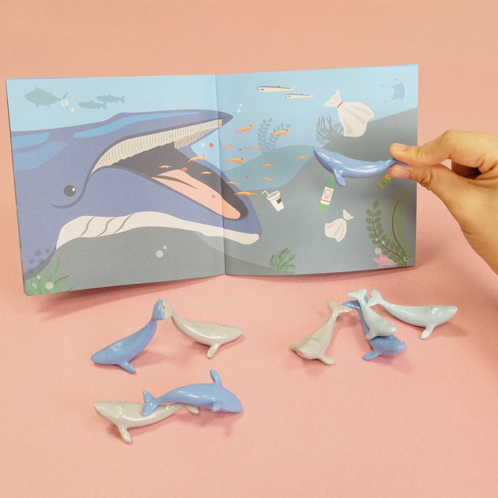 Green-n-Learn® Whales Story Counters Set