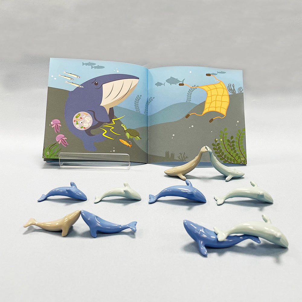 Edx Education – Green-n-Learn® Whales Story Counters Set – 13154 – Product Lifestyle Image
