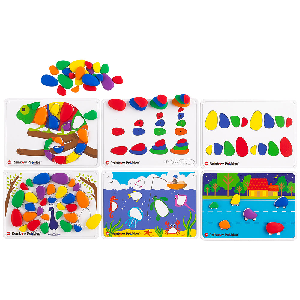Edx Education – Rainbow Pebbles® Activity Set – Product Main Image