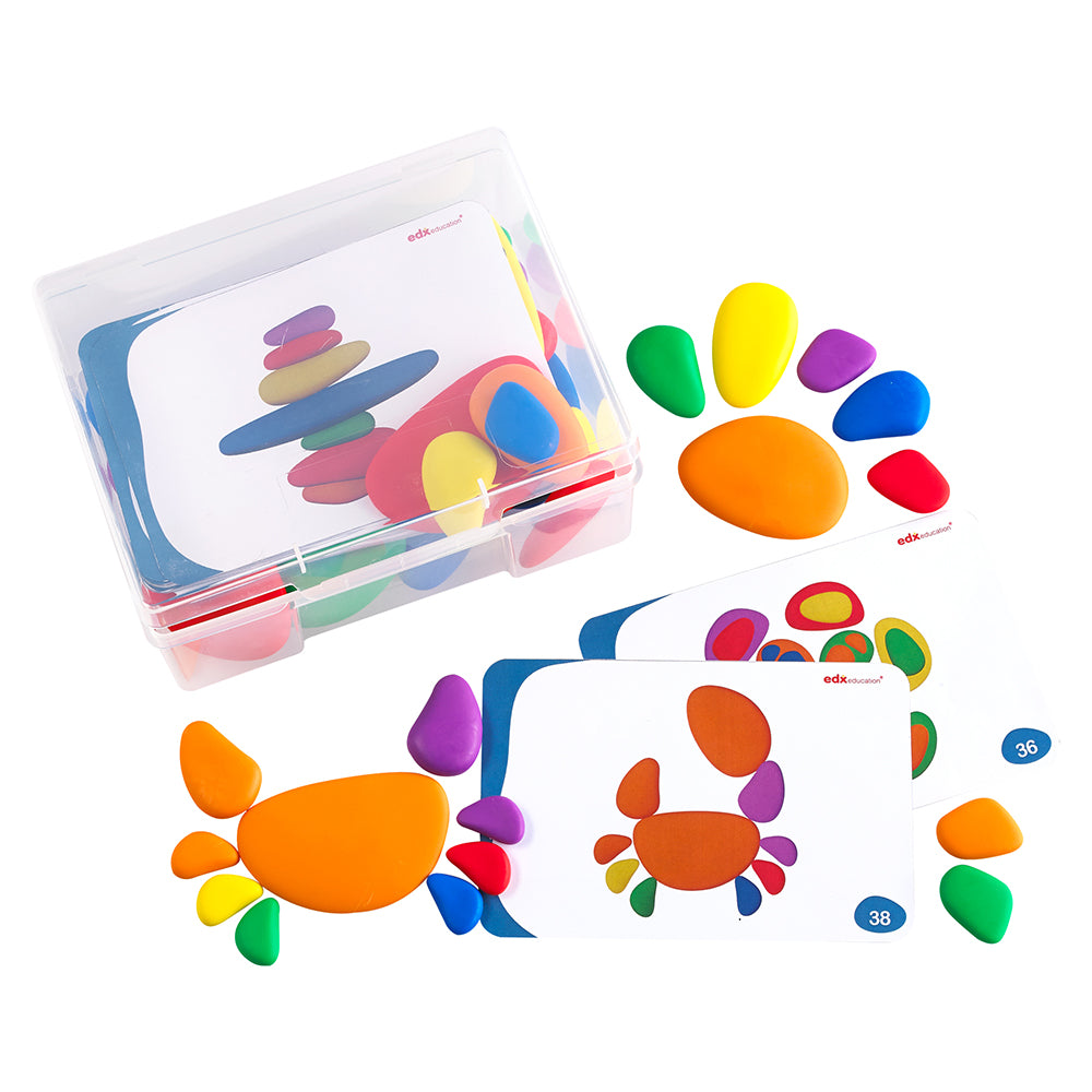Edx Education – Rainbow Pebbles® – 13208C – Product Main Image