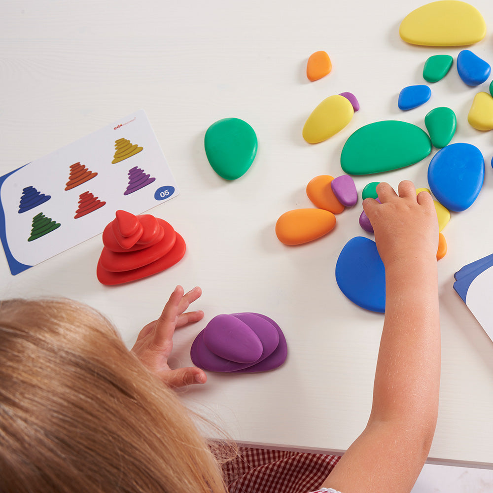 Edx Education – Rainbow Pebbles® Classroom Set – Product Lifestyle Image