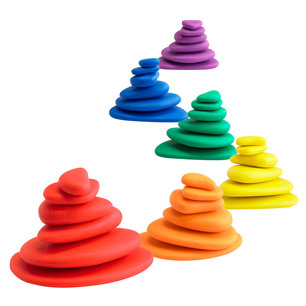Edx Education – Rainbow Pebbles® Classroom Set – Product Lifestyle Image