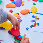 Edx Education – Rainbow Pebbles® – 13208C – Product Lifestyle Image