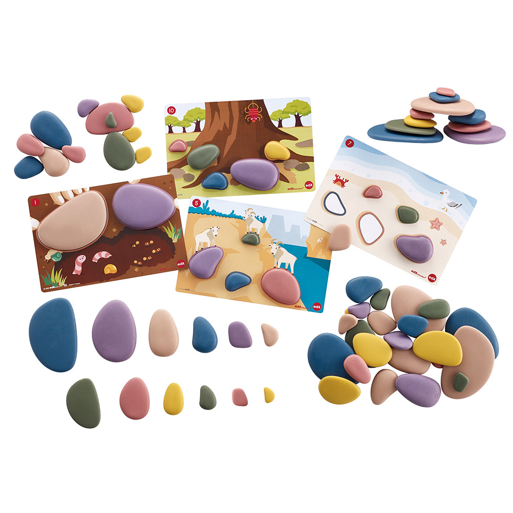 Edx Education – Rainbow Pebbles® Family Art Colors – Product Main Image