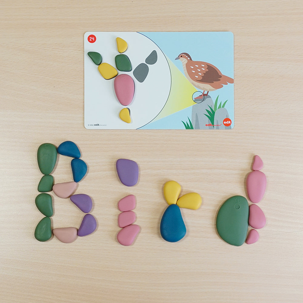 Edx Education – Rainbow Pebbles® Family Art Colors – Product Lifestyle Image