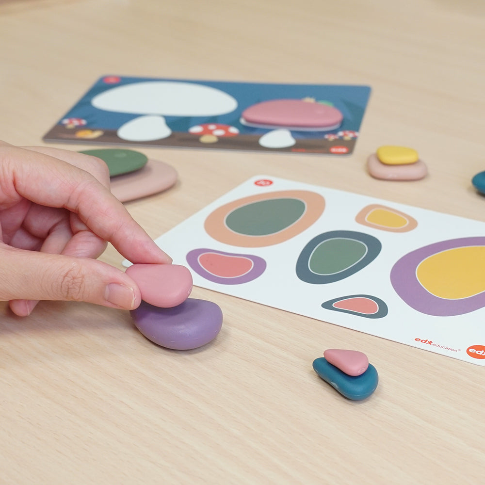 Edx Education – Rainbow Pebbles® Family Art Colors – Product Lifestyle Image