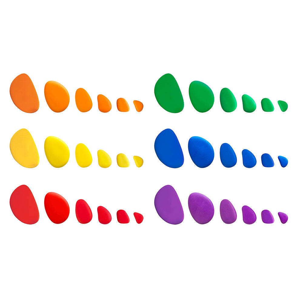 Edx Education – Rainbow Pebbles® Classroom Set – 13226C – Product Lifestyle Image