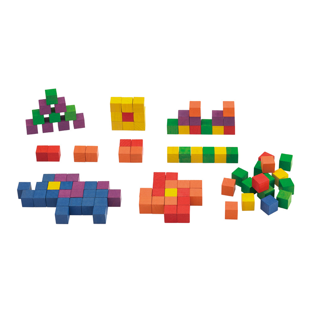 Wooden Counting Cubes