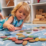 Edx Education – Green-n-Learn® Junior Rainbow Pebbles® – Product Lifestyle Image
