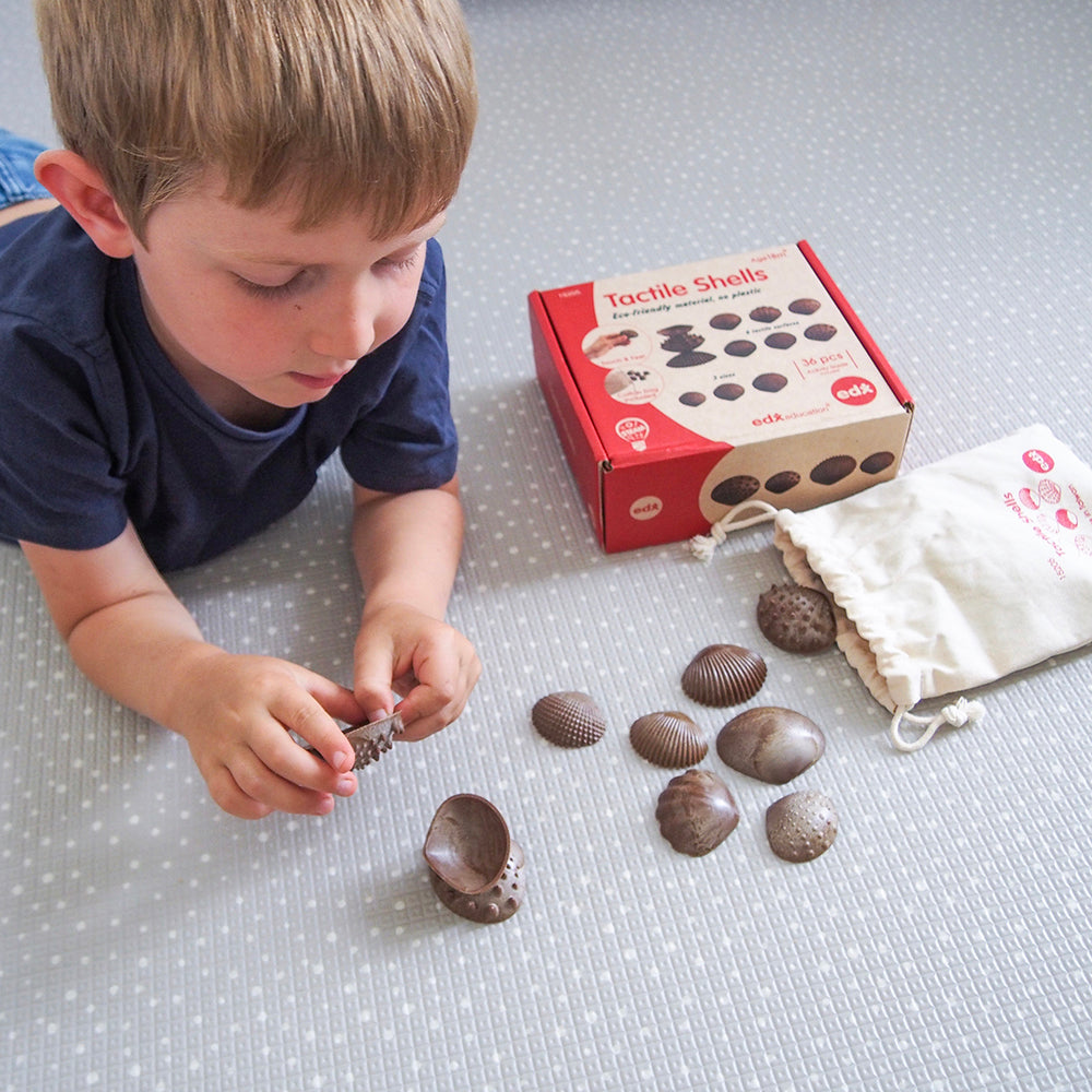Edx Education – Green-n-Learn® Sensory Shells – Product Lifestyle Image