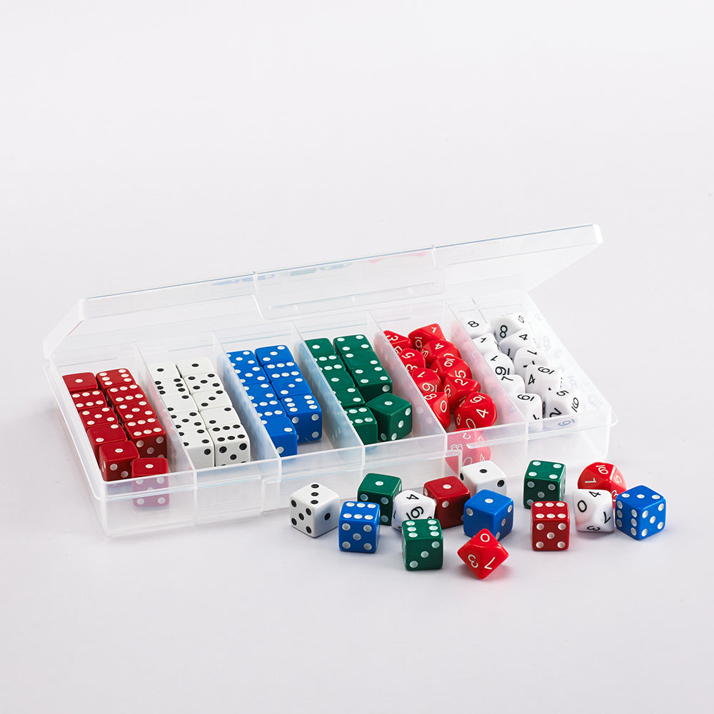 Edx Education – Basic Classroom Dice Set – Product Lifestyle Image