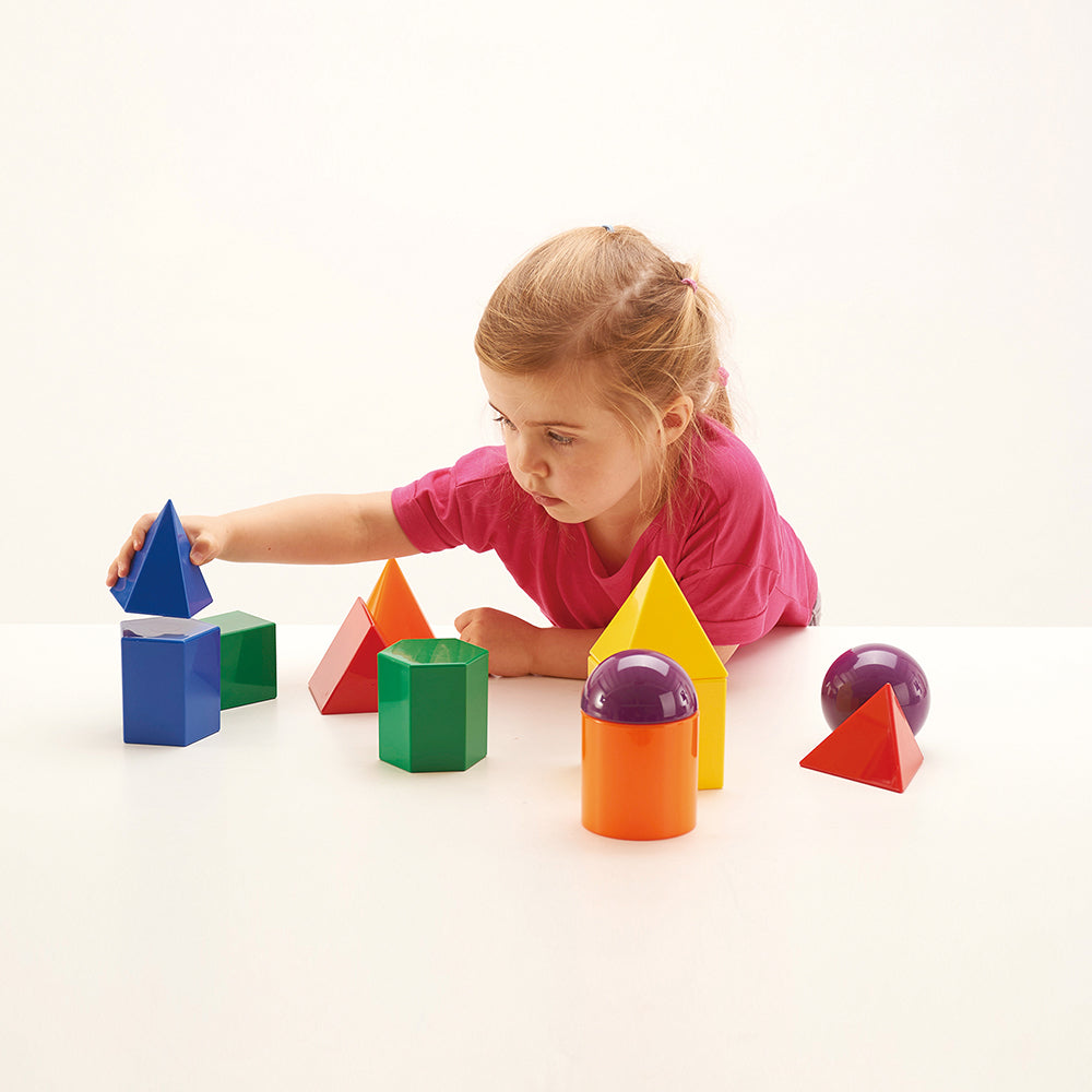 Edx Education – Geometric Solids 8cm – Product Lifestyle Image