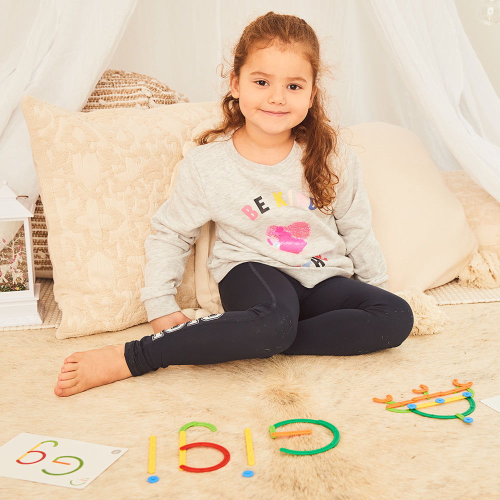 Edx Education – GeoStix® Letter Construction Set – 21368C – Product Lifestyle Image