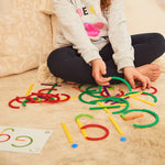 Edx Education – GeoStix® Letter Construction Set – 21368C – Product Lifestyle Image