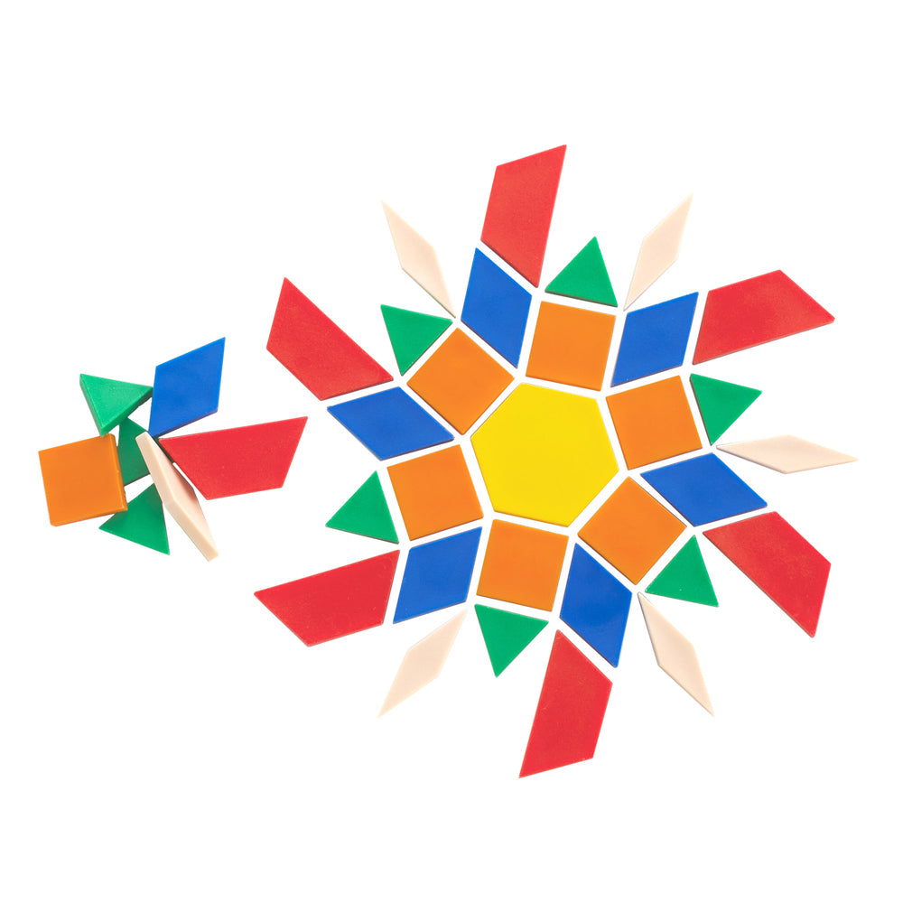 Edx Education – Green-n-Learn® Pattern Blocks – 22052 – Product Main Image