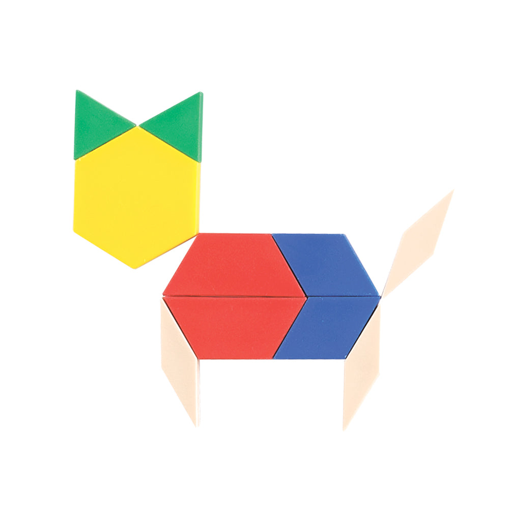 Edx Education – Green-n-Learn® Pattern Blocks – 22052 – Product Lifestyle Image