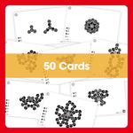 Edx Education – Downloadable Abstract Magnetic Puzzles Activity Cards 50 Cards – Product Lifestyle Image