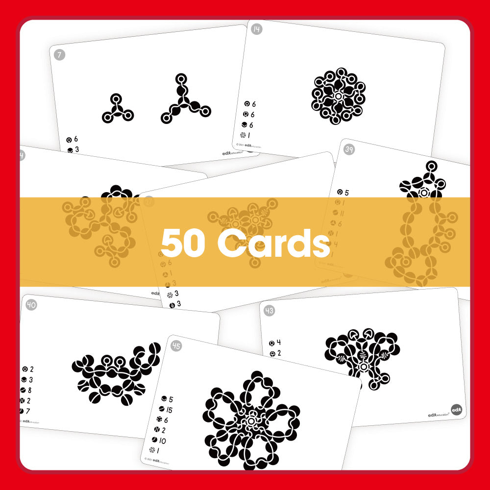 Edx Education – Downloadable Abstract Magnetic Puzzles Activity Cards 50 Cards – Product Lifestyle Image
