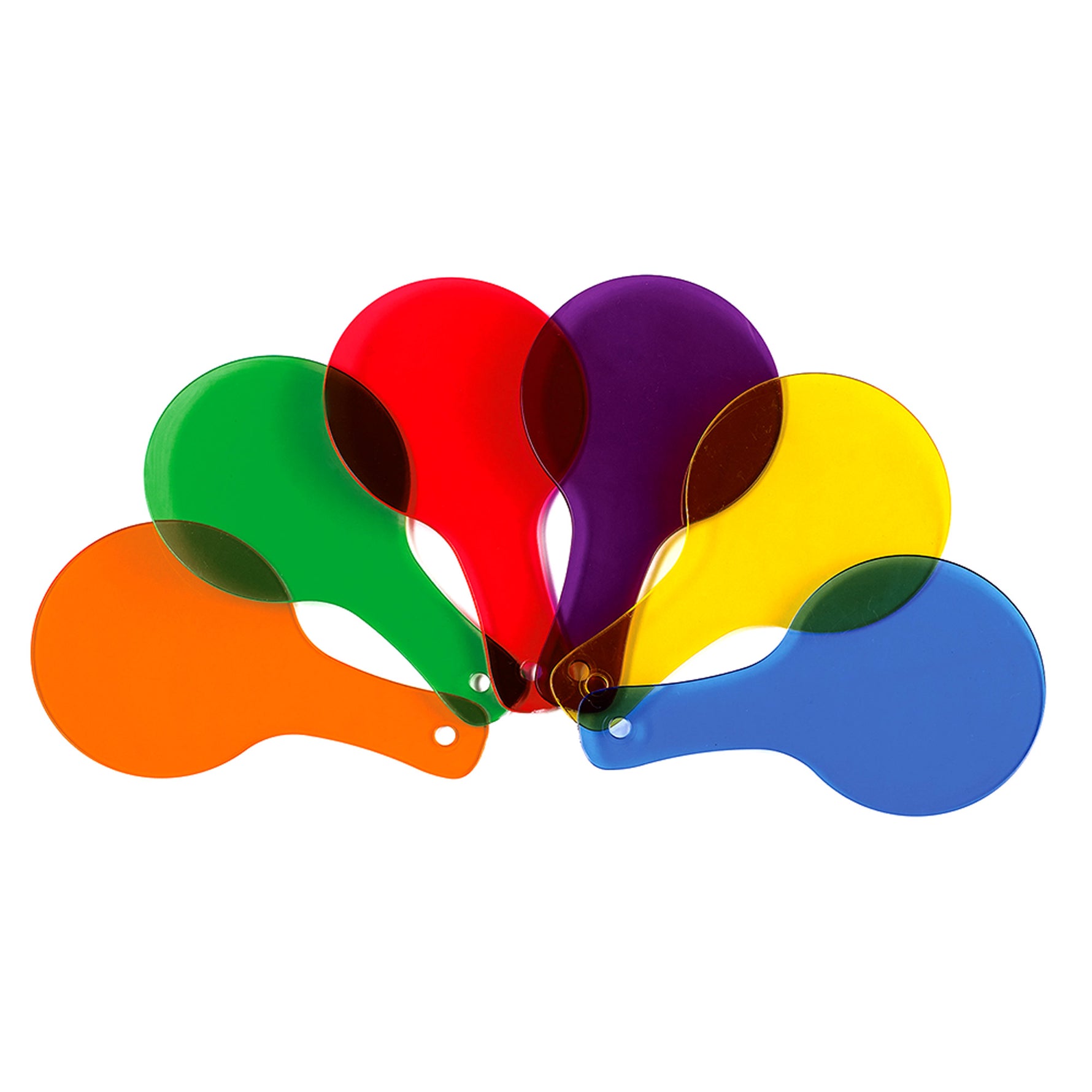 Edx Education – Color Paddles – Translucent Color Mixing Toy for Kids Ages 3-6 – Product Main Image