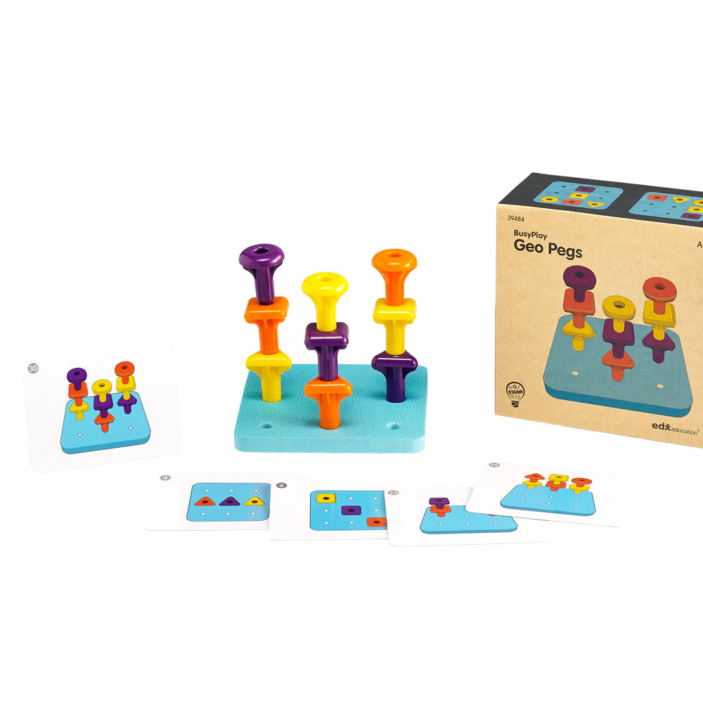 Busy Play® Geo Pegs