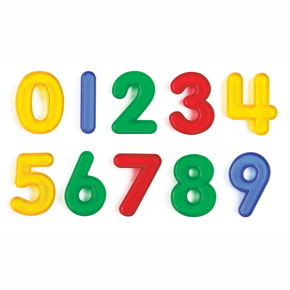 Transparent Letters and Numbers Set