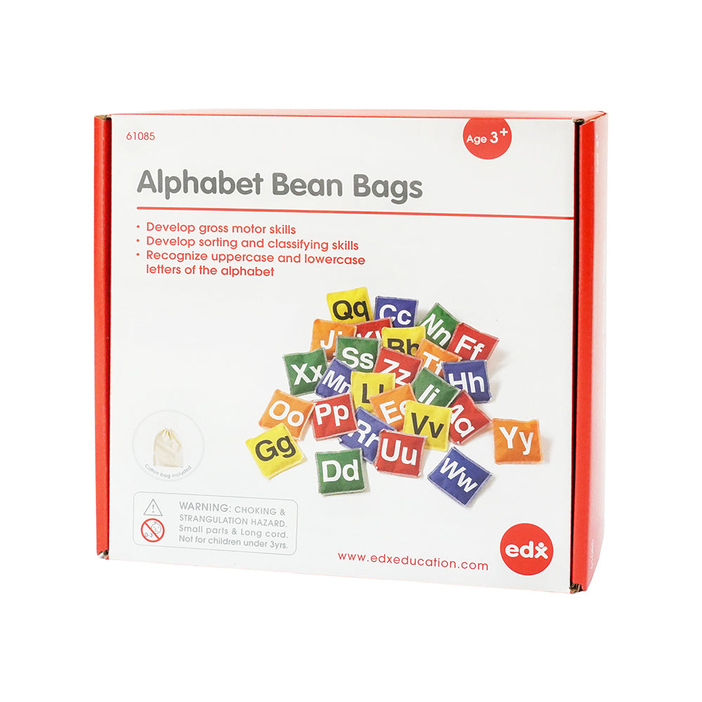 Edx Education – Alphabet Bean Bags – Product Lifestyle Image