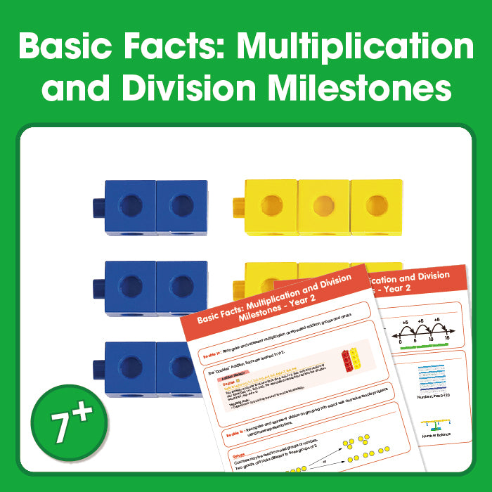 Edx Education – Basic Facts Multiplication and Division Milestones Grade 2 – Product Main Image