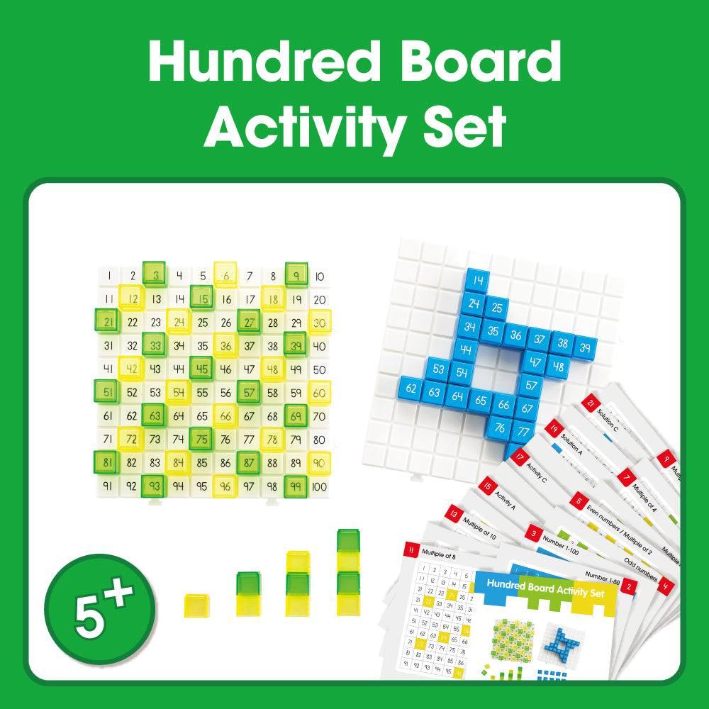 Edx Education – Downloadable Hundred Board Activity Set 18 Activities – Product Main Image