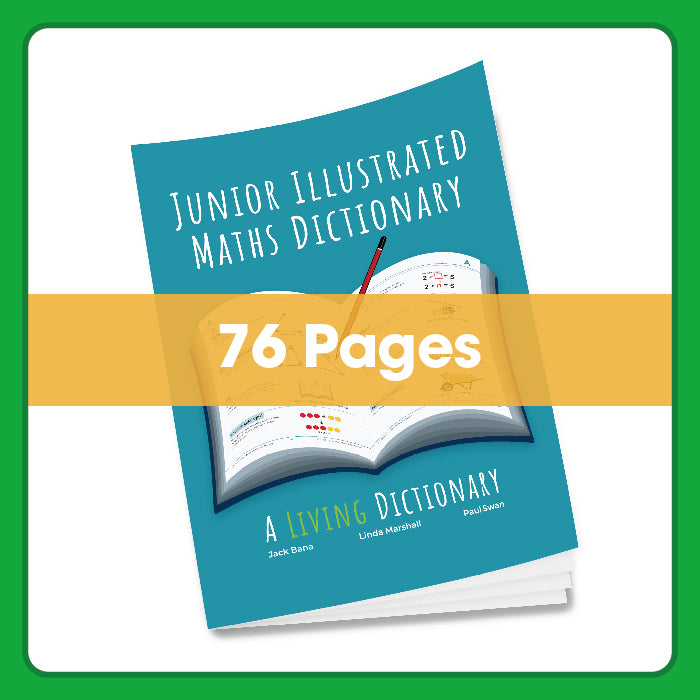 Edx Education – Downloadable Junior Illustrated Maths Dictionary 76 Pages – Product Lifestyle Image
