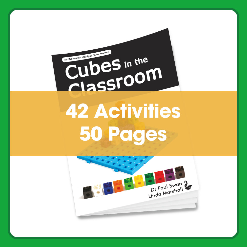 Edx Education – Downloadable Mathematics Manipulatives Manual Cubes in the Classroom 50 Pages – Product Lifestyle Image