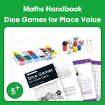 Edx Education – Downloadable Maths Handbook Dice Dazzlers 50 Pages – Product Main Image