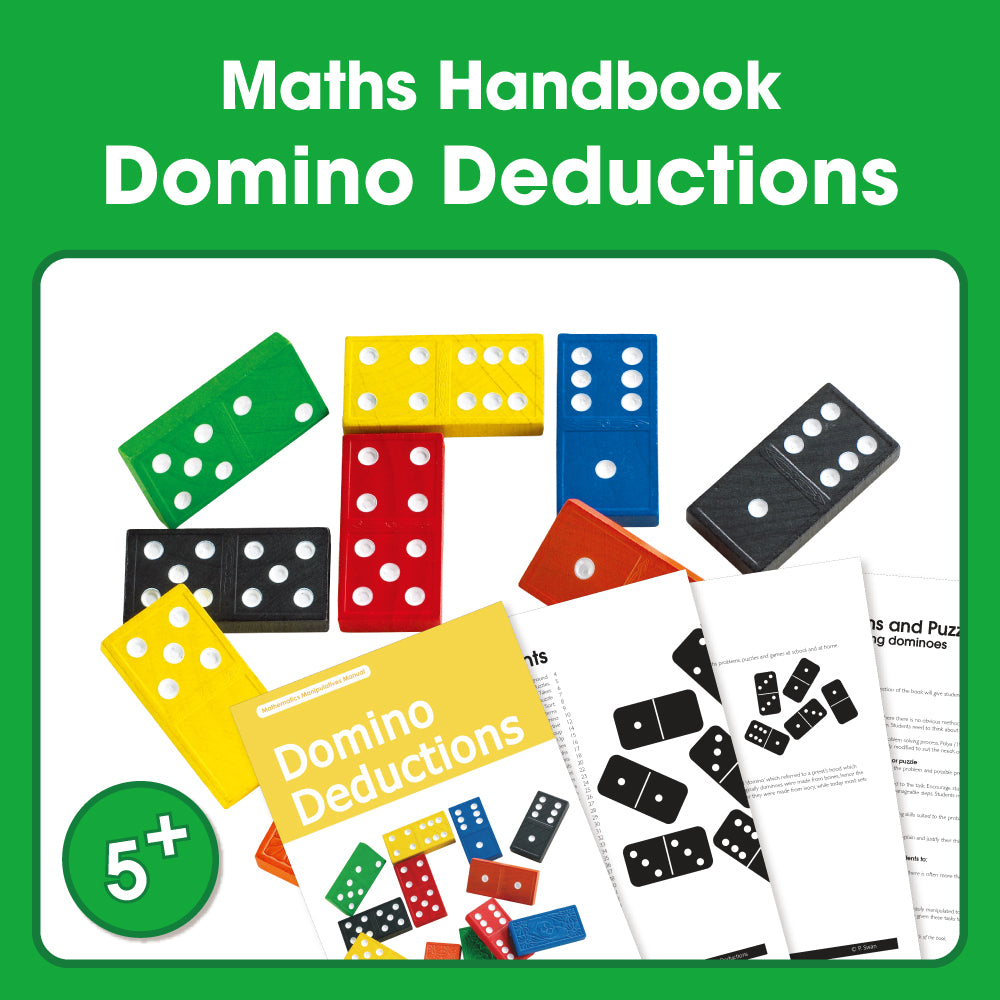 Edx Education – Downloadable Maths Handbook Domino Deductions 48 Pages – Product Main Image