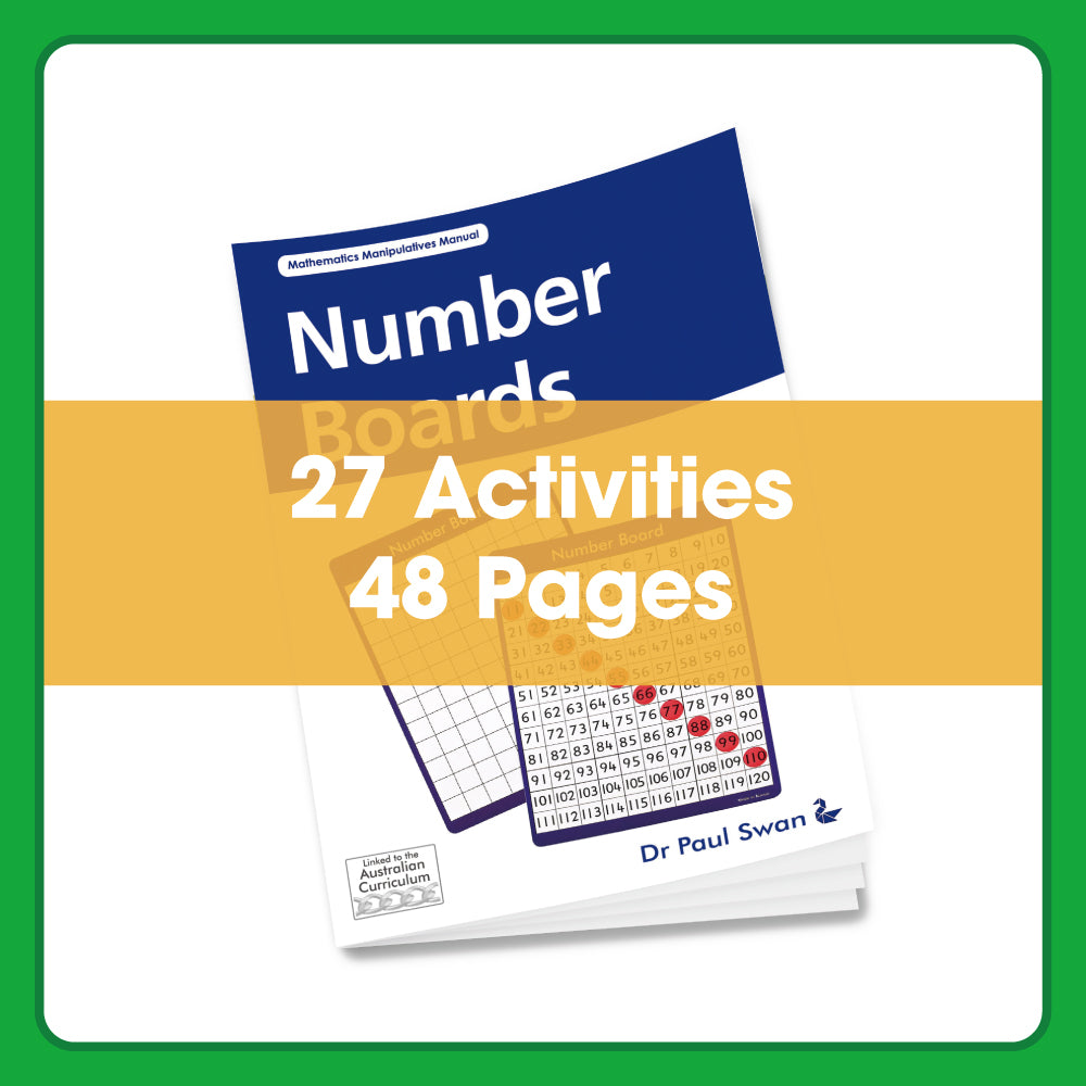Edx Education – Downloadable Maths Handbook Number Boards 48 Pages – Product Lifestyle Image