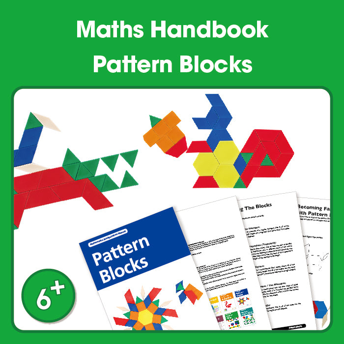 Edx Education – Downloadable Maths Handbook Pattern Blocks 48 Pages – Product Main Image