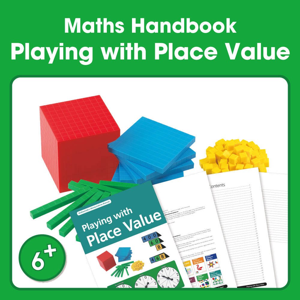 Edx Education – Downloadable Maths Handbook Playing with Place Value 79 Pages – Product Main Image