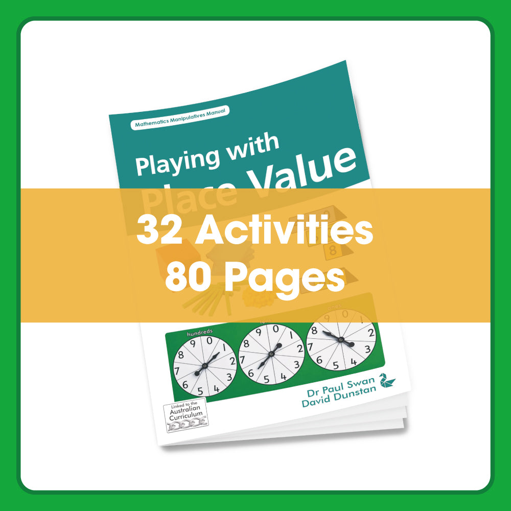 Edx Education – Downloadable Maths Handbook Playing with Place Value 79 Pages – Product Lifestyle Image