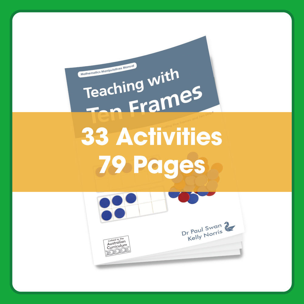 Edx Education – Downloadable Maths Handbook Teaching with Ten Frames 79 Pages – Product Lifestyle Image