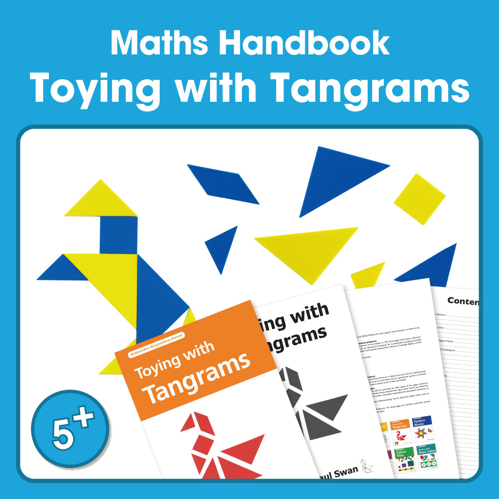 Edx Education – Downloadable Maths Handbook Toying with Tangrams 48 Pages – Product Main Image