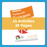 Edx Education – Downloadable Maths Handbook Toying with Tangrams 48 Pages – Product Lifestyle Image