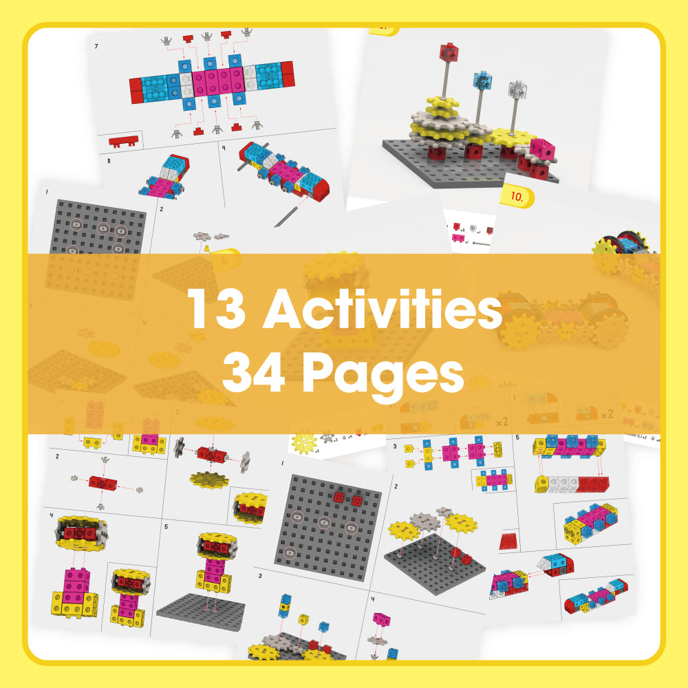 Edx Education – Downloadable My Gears Junior Set 13 Activities – Product Lifestyle Image