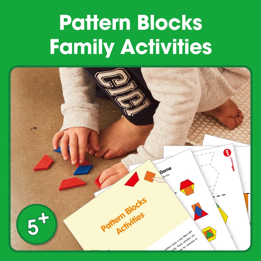 Edx Education – Downloadable Pattern Blocks Family Activities – Product Main Image