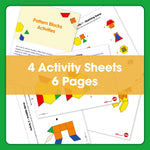 Edx Education – Downloadable Pattern Blocks Family Activities – Product Lifestyle Image