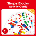 Edx Education – Downloadable Shape Blocks Activity Cards 16 Cards – Product Main Image