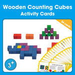 Edx Education – Downloadable Wooden Counting Cubes Activity Cards 2007 34 Cards – Product Main Image
