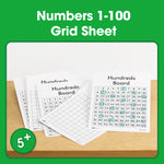 Edx Education – Downloadable Numbers 1-100 Grid Sheet – Product Main Image