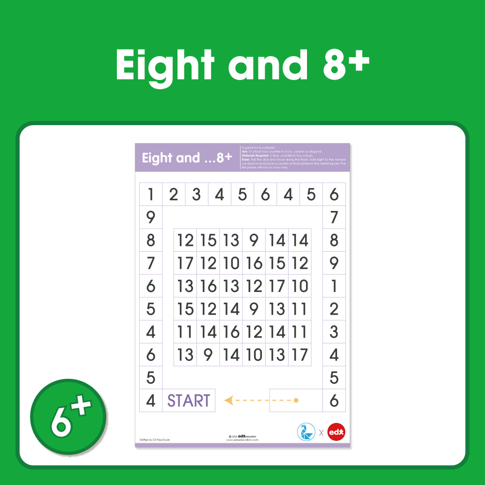 Edx Education – Board Games Eight and 8 Plus Ages 6-8 – Product Main Image