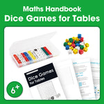 Edx Education – Downloadable Maths Handbook Dice Games for Tables 48 Pages – Product Main Image